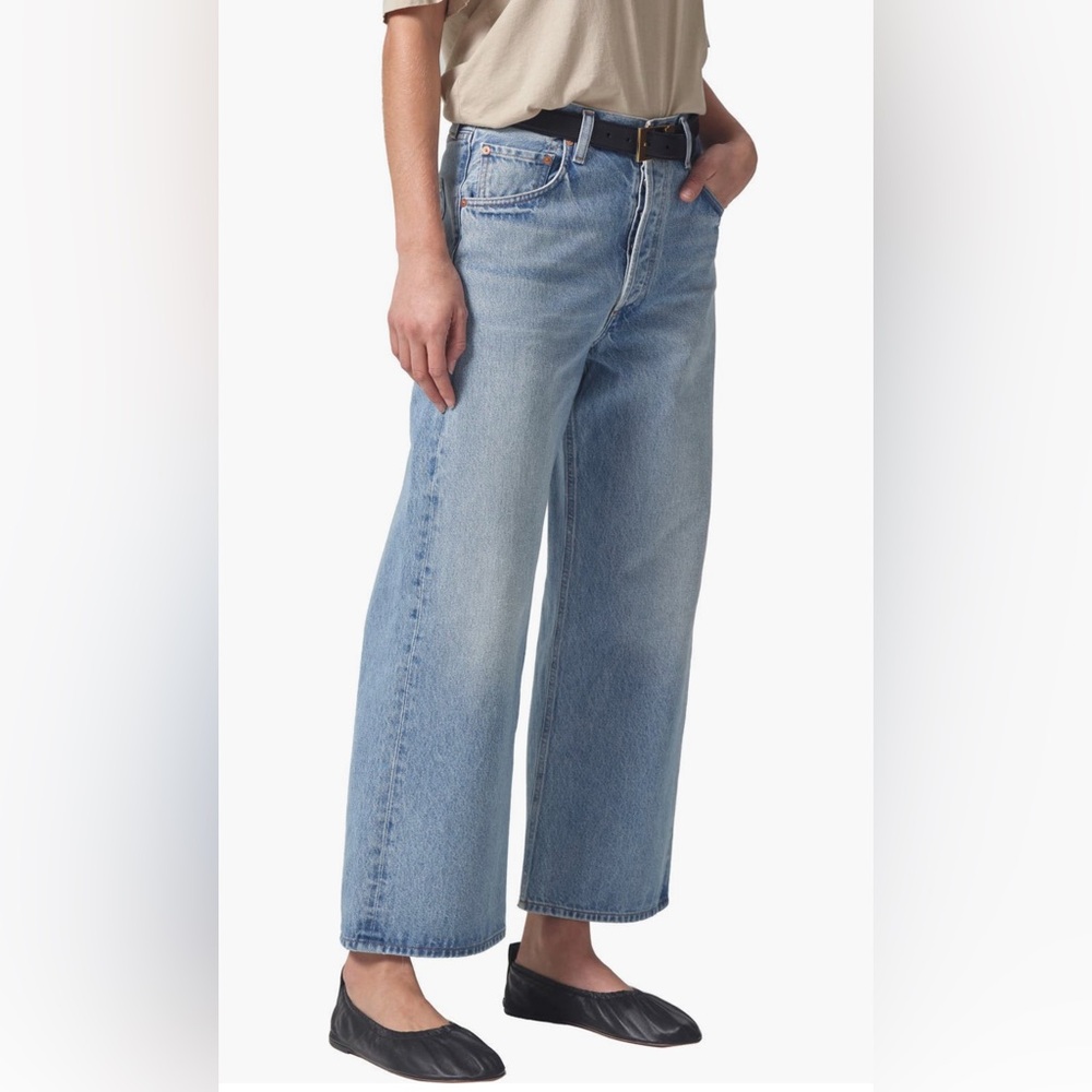 Citizens Of Humanity Gaucho High Waist Crop Wide Leg Jeans